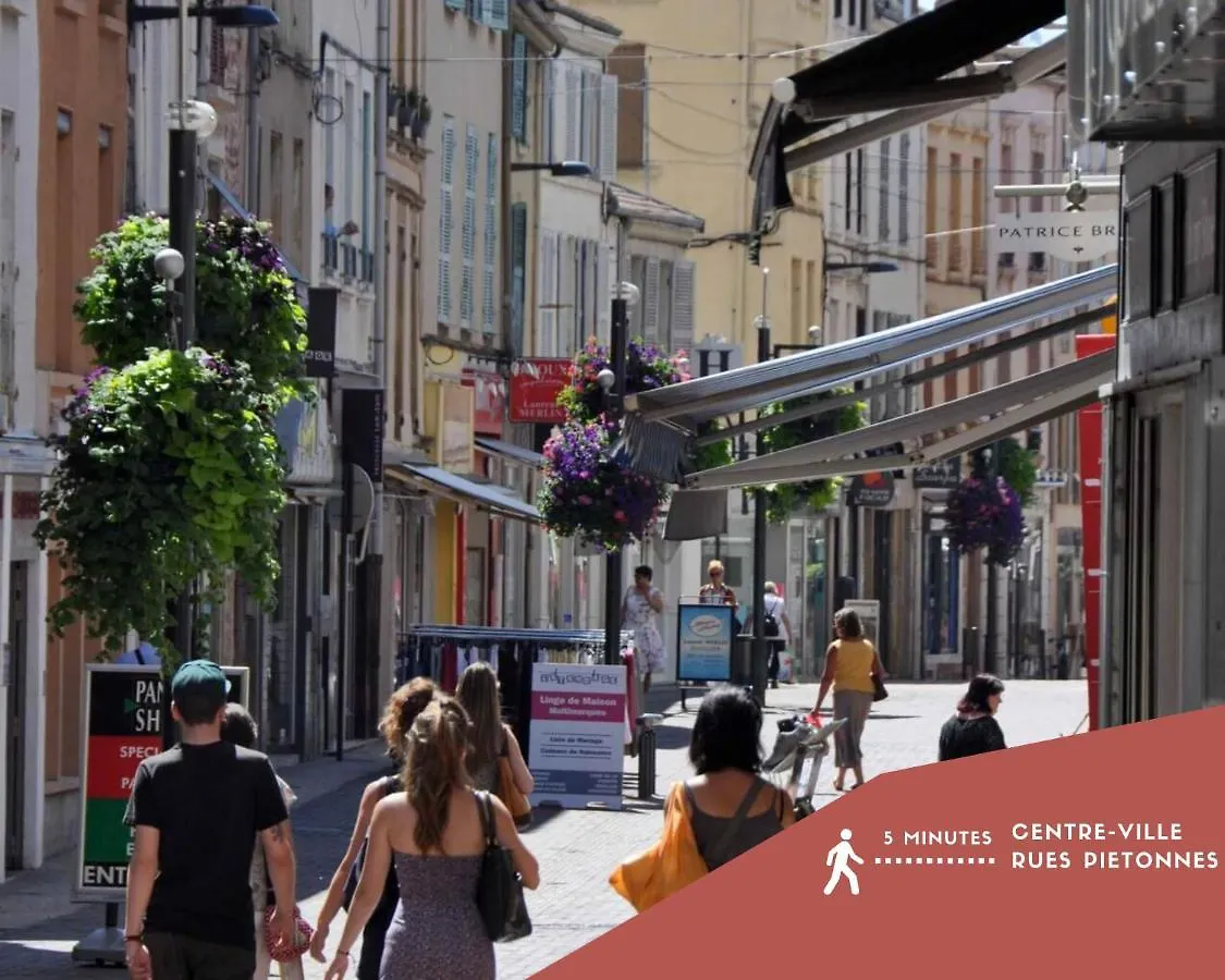 Artgrey * Ideal Pro * Roanne Secteur Gare Et Rue Pietonnes Apartment